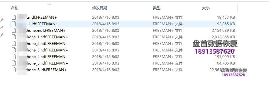 20180505151405_96755 成功解密缀名为.FREEMAN+的勒索病毒，某医院的管理系统数据库
